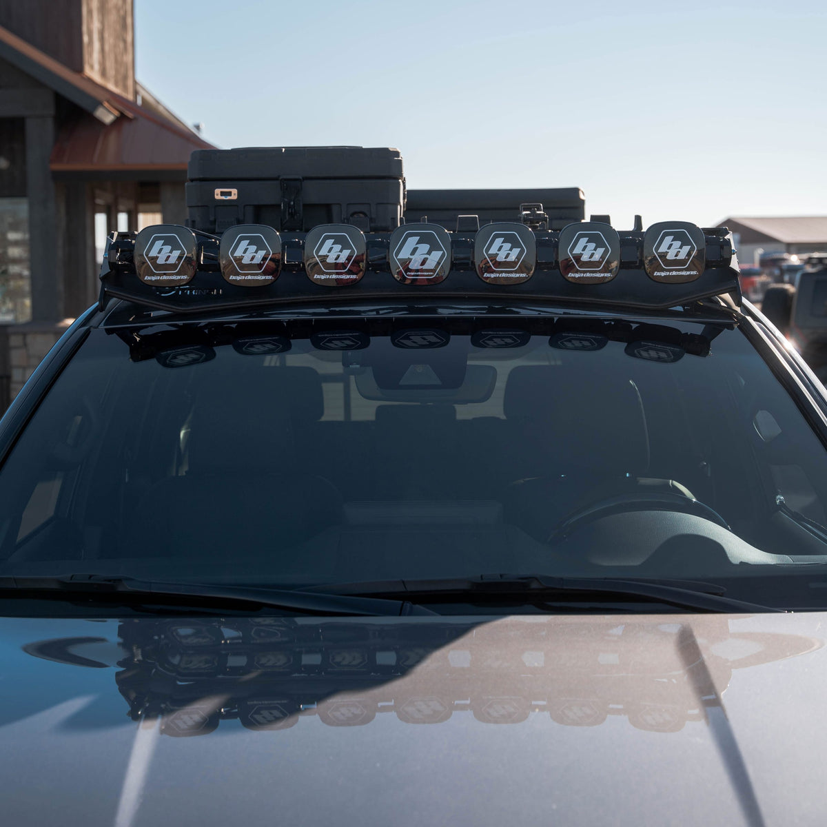 Prinsu Front-Facing Light Bar Brackets view 2