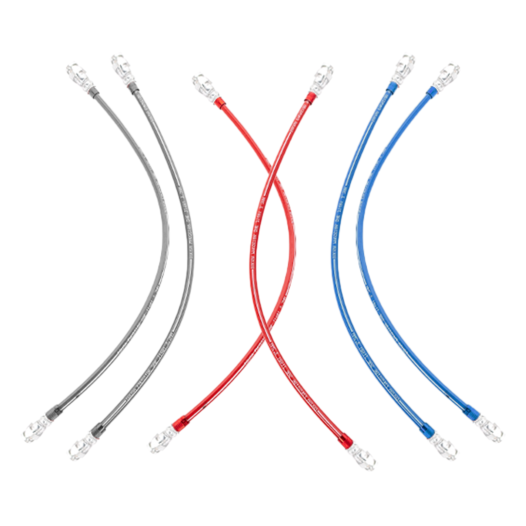 2007-2014 Toyota FJ Cruiser Extended Brake Lines - Rear