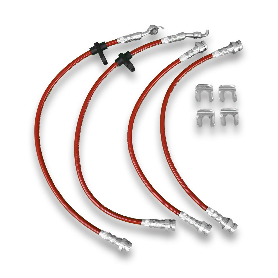 2007 – 2021 Land Cruiser (200 Series) Extended Brake Lines - Front & Rear Kit