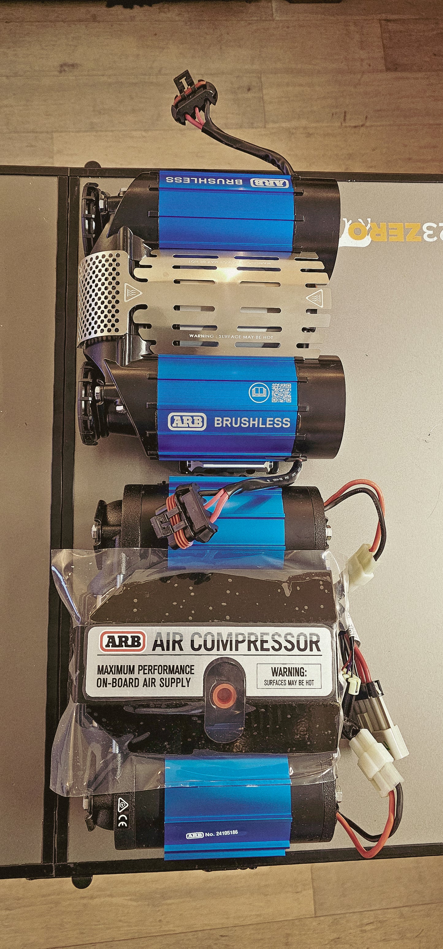 Brushless Twin Motor Onboard 12V Air Compressor CKBLTA12