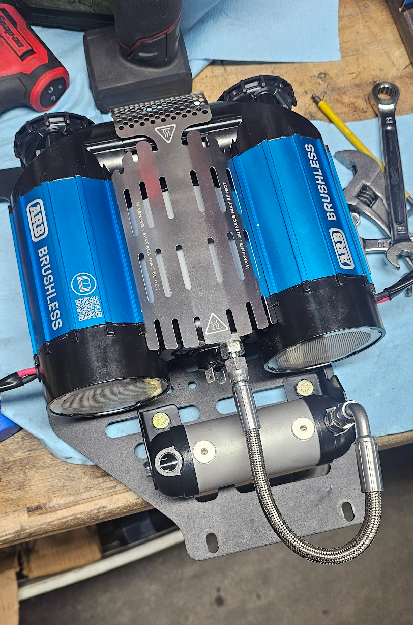 Brushless Twin Motor Onboard 12V Air Compressor CKBLTA12