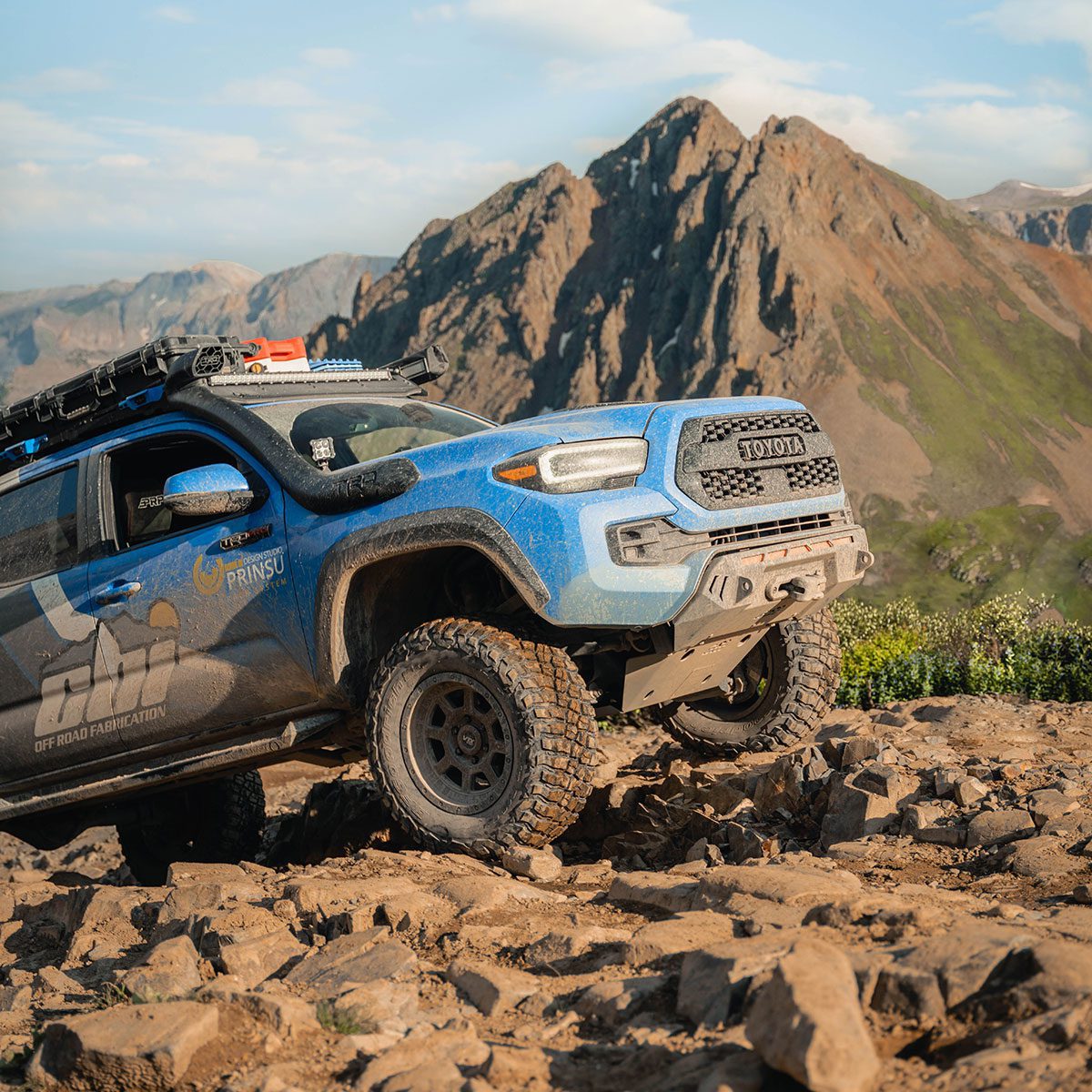 Toyota Tacoma Prinsu Special Edition Cab Rack with Toyota Desert Air Intake Fitment 2005-2023 Toyota Tacoma view 5
