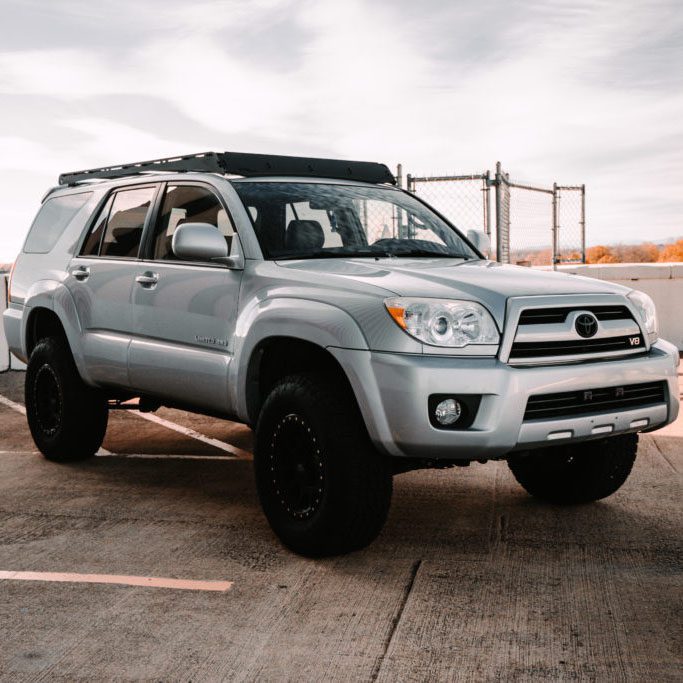4th Gen Toyota 4Runner Prinsu Roof Rack 2003-2009 Toyota 4Runner view 4