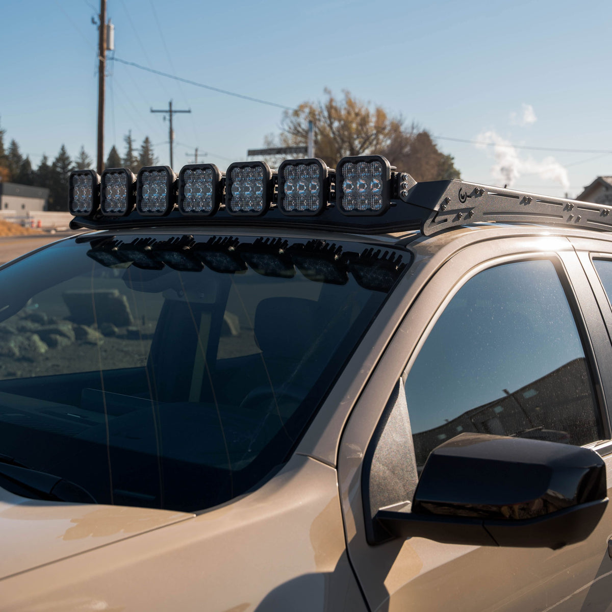 Prinsu Front-Facing Light Bar Brackets view 3