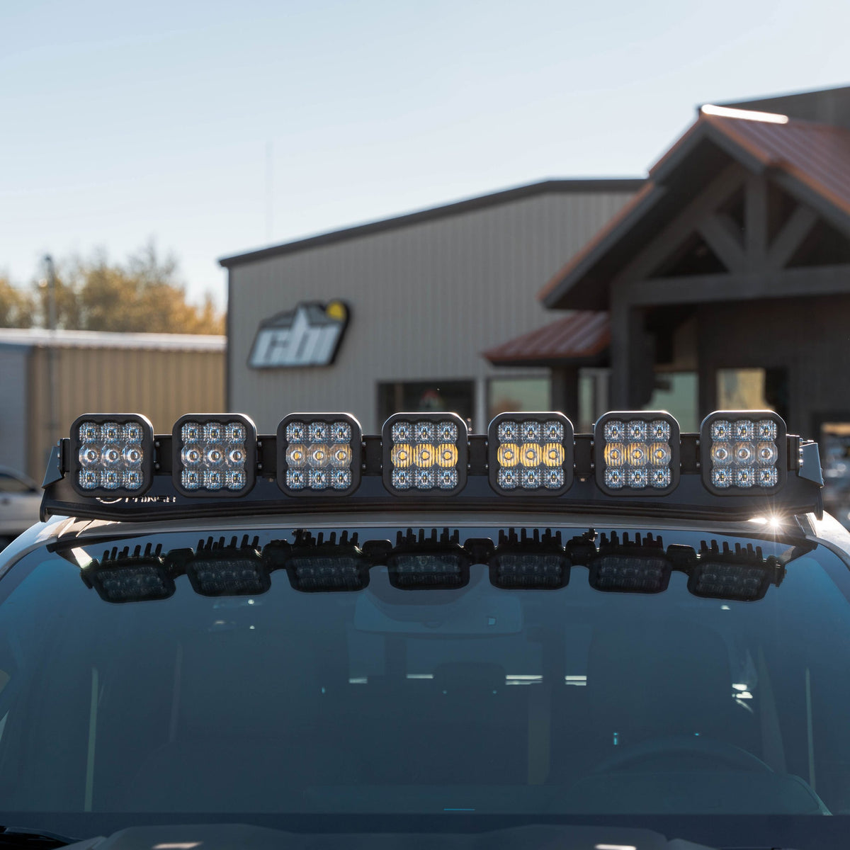 Prinsu Front-Facing Light Bar Brackets view 2