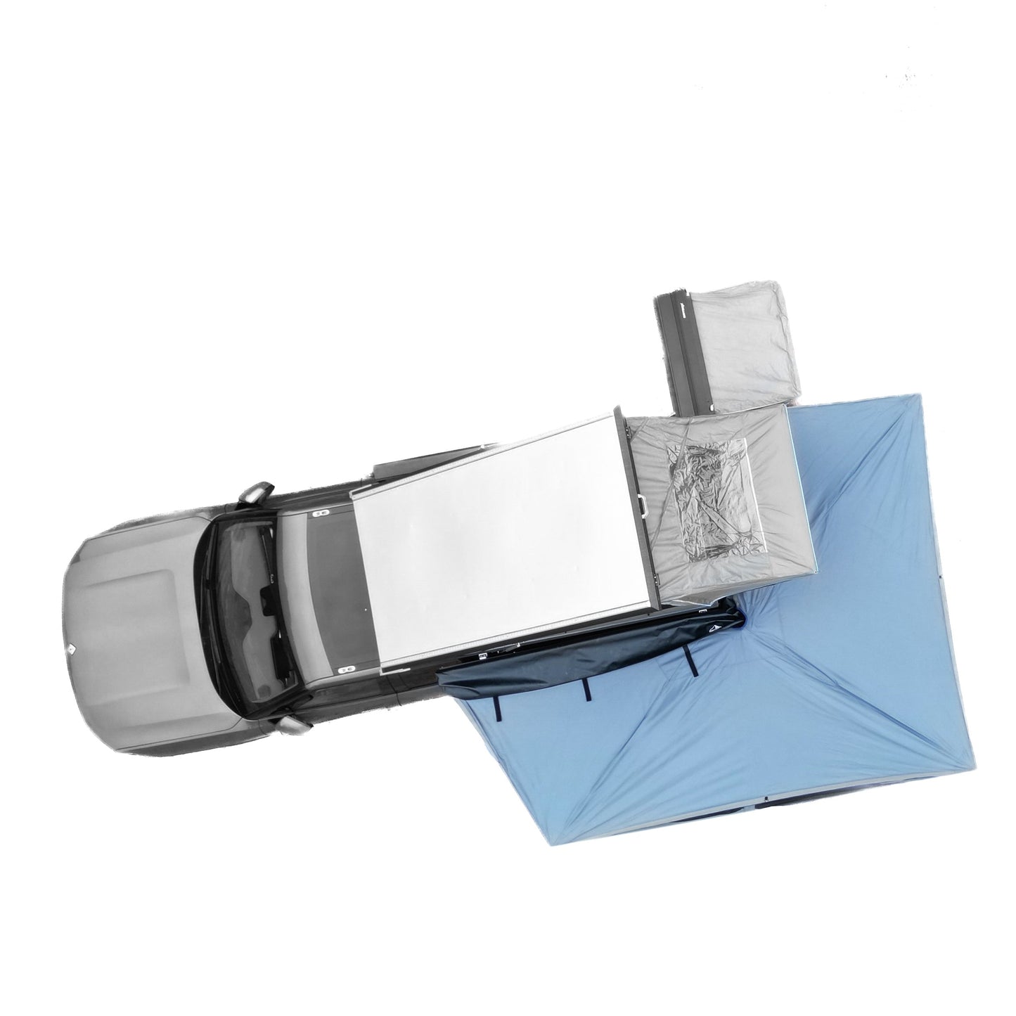 Free Standing 270-Degree Awning