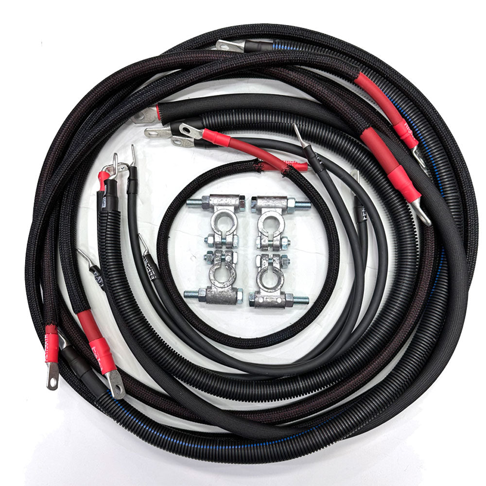 Dodge/RAM Cummins Diesel - 4th Gen Battery Cable Kit (2010-2018)