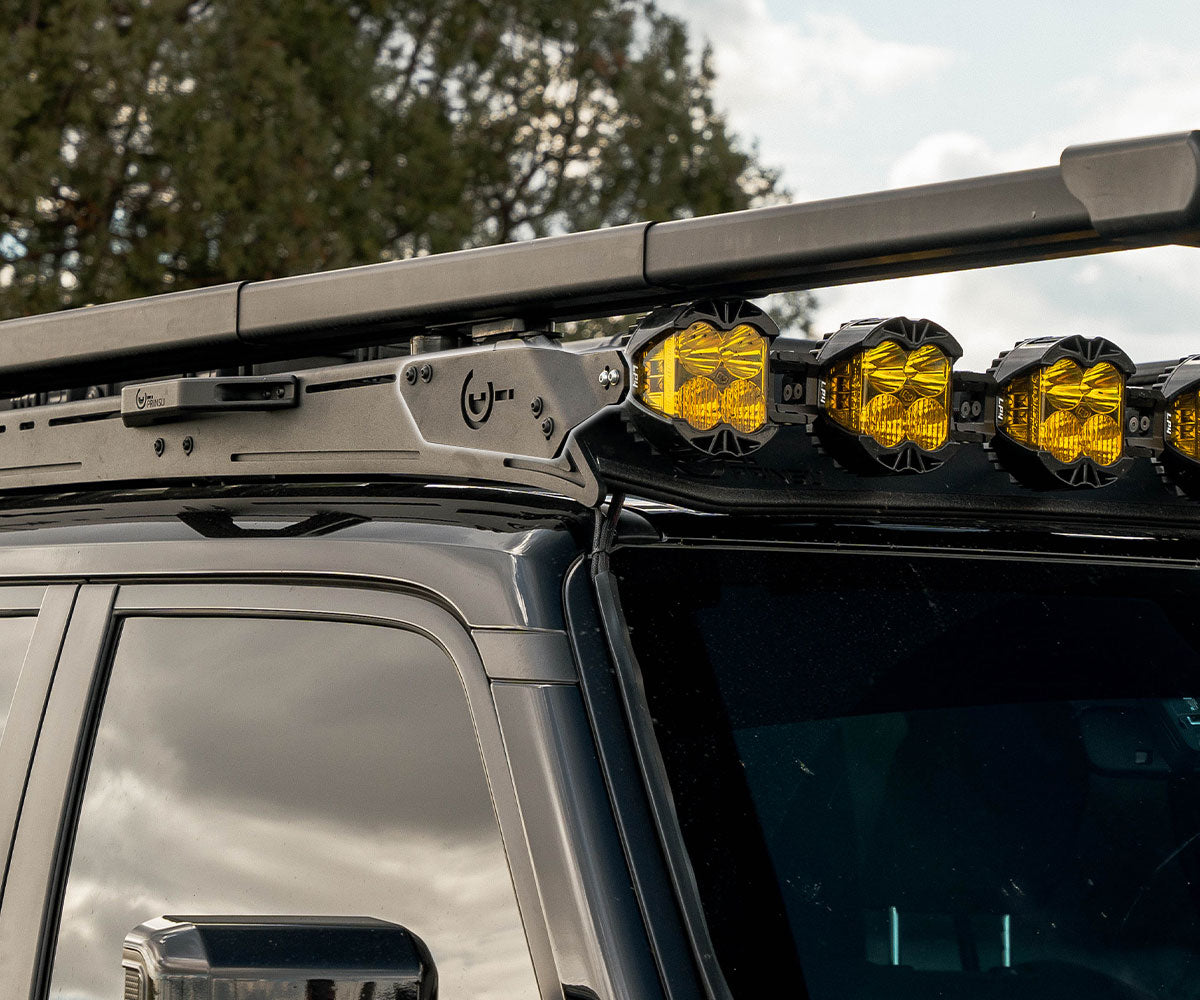 Prinsu Front-Facing Light Bar Brackets