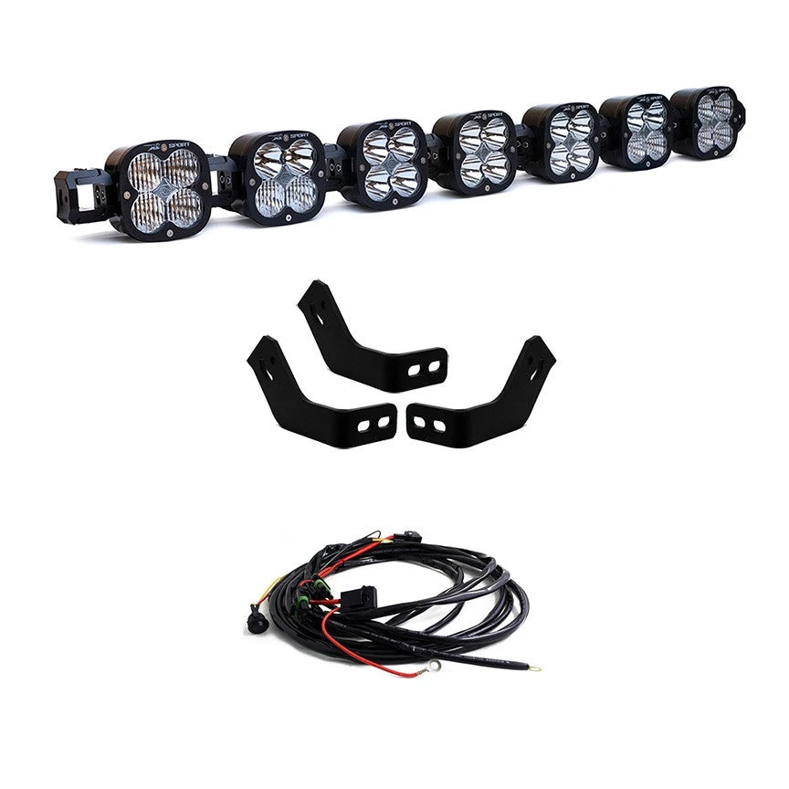 Baja Designs Baja Designs 7XL Linkable Roof Light Bar Kit for Prinsu Rack | Toyota 4Runner, FJ Cruiser, Tacoma, Tundra