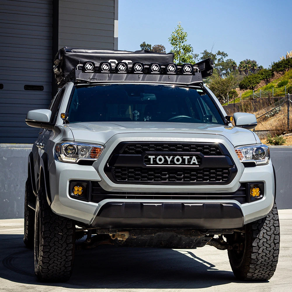 Baja Designs Baja Designs 7XL Linkable Roof Light Bar Kit for Prinsu Rack | Toyota 4Runner, FJ Cruiser, Tacoma, Tundra view 2