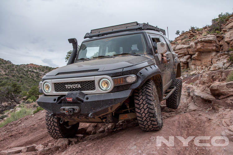 Toyota FJ Cruiser Prinsu Roof Rack 2007-2016 Toyota FJ Cruiser view 5