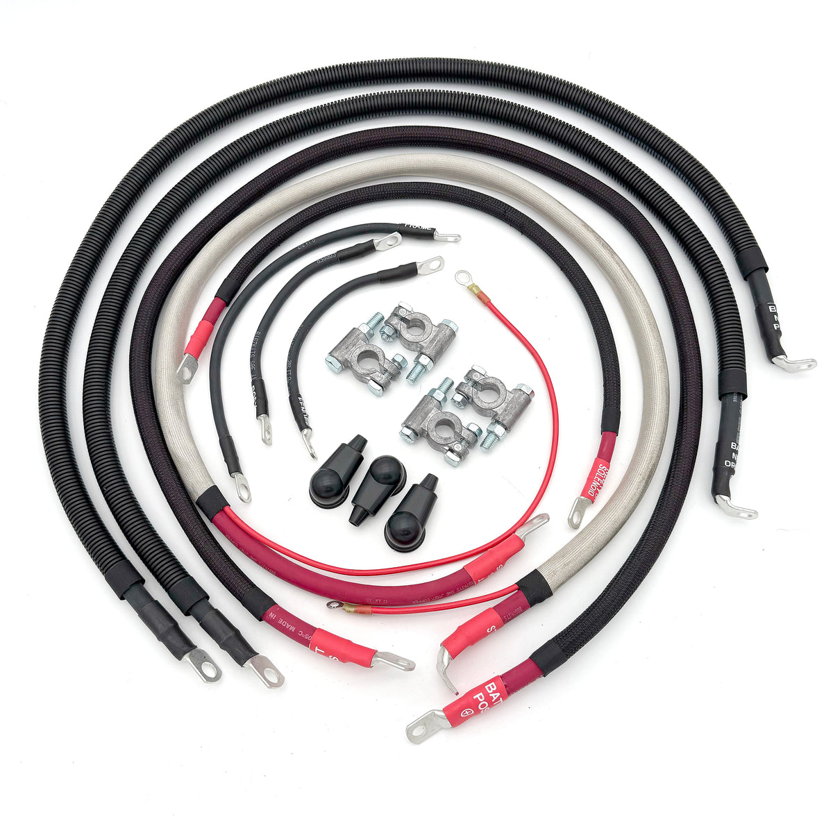 Ford Powerstroke 7.3 Diesel - F250/F350 Battery Cable Kit (1999-2003)