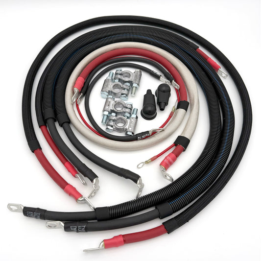 Ford Power Stroke 6.7 Diesel - F250/F350 Battery Cable Kit (2011-2016)