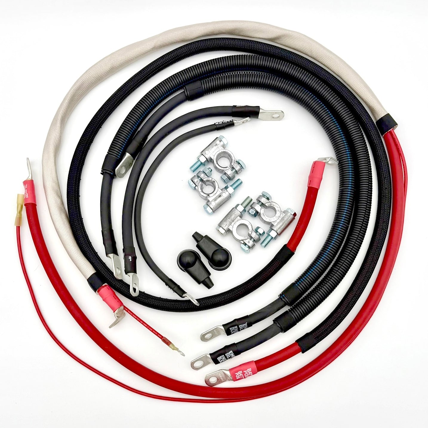 Ford Powerstroke 6.7 Diesel - F250/F350 Battery Cable Kit (2017-2021)