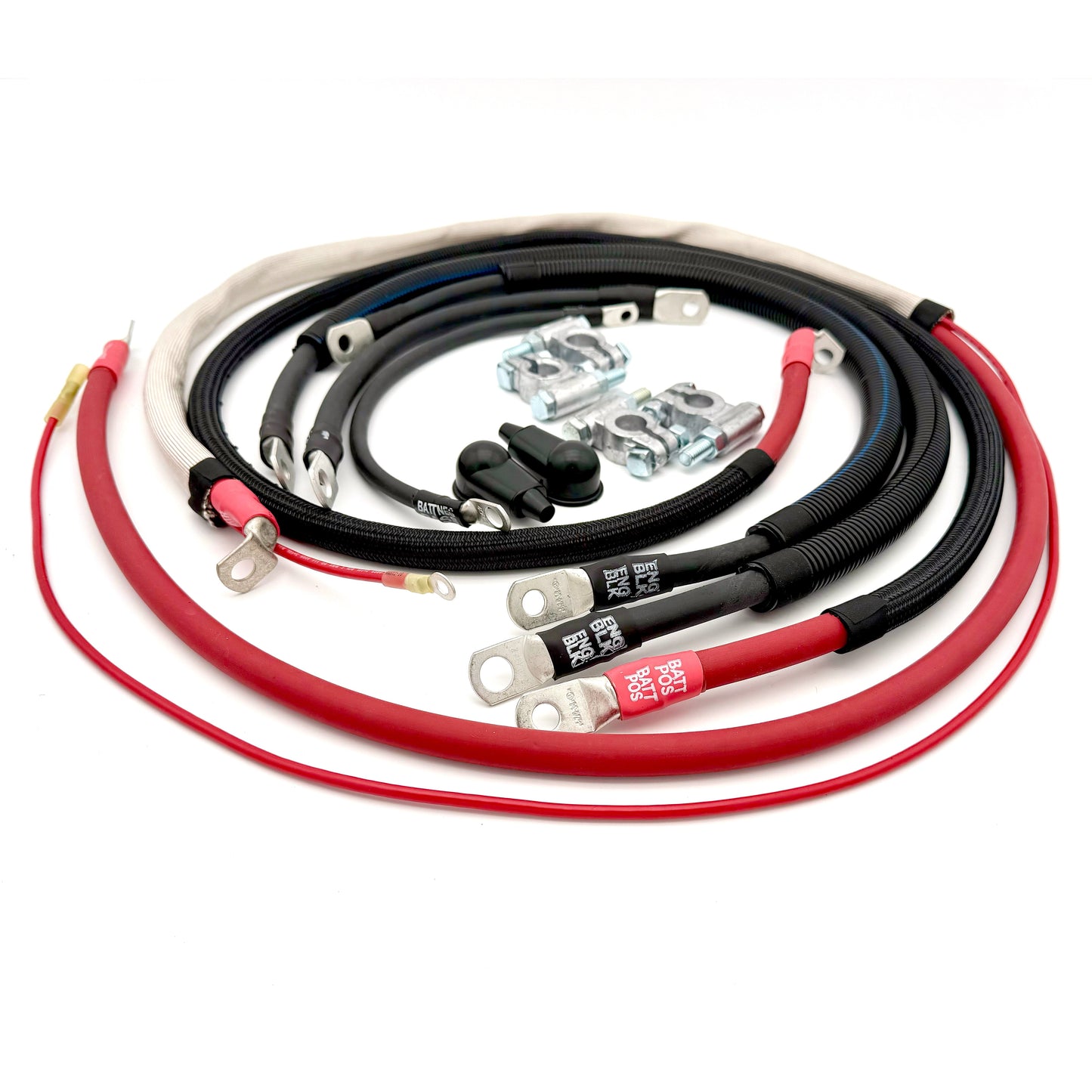Ford Powerstroke 6.7 Diesel - F250/F350 Battery Cable Kit (2017-2021)