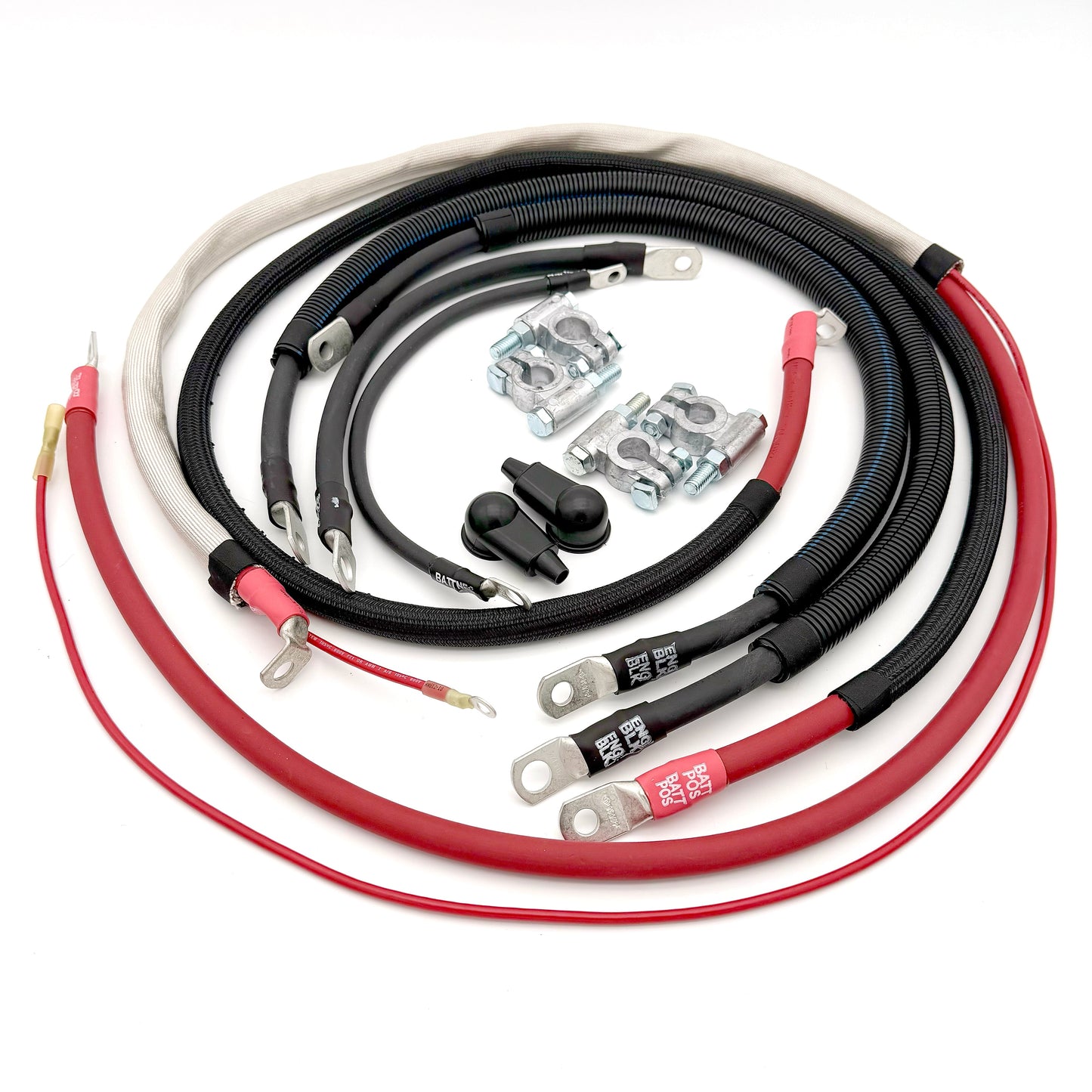 Ford Powerstroke 6.7 Diesel - F250/F350 Battery Cable Kit (2017-2021)
