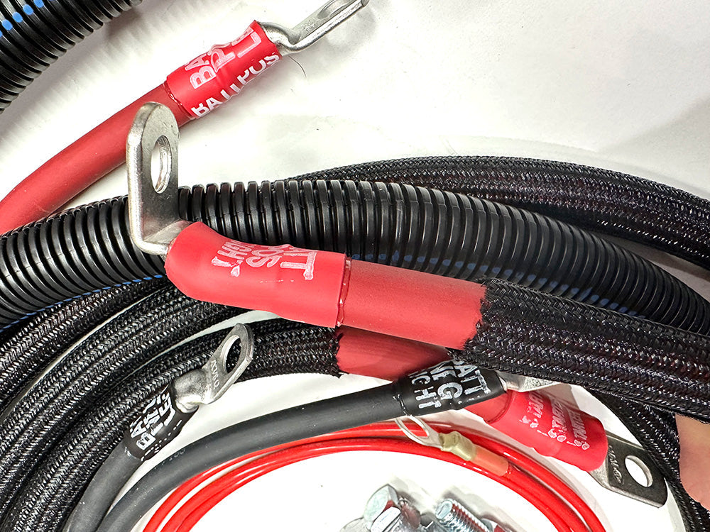 Ford Powerstroke 6.4 Diesel - F250/F350 Battery Cable Kit (2008-2010)