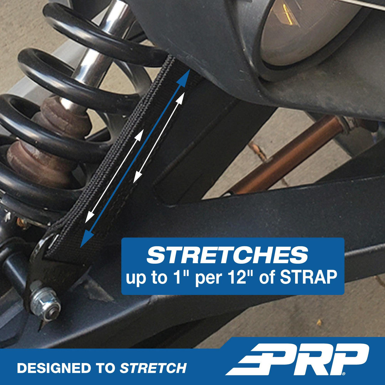 PRP Quad Layered Limit Straps For Long Travel