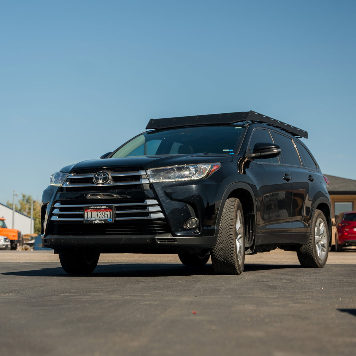 Toyota Highlander Prinsu Pro Roof Rack 2014-2019 Toyota Highlander view 6