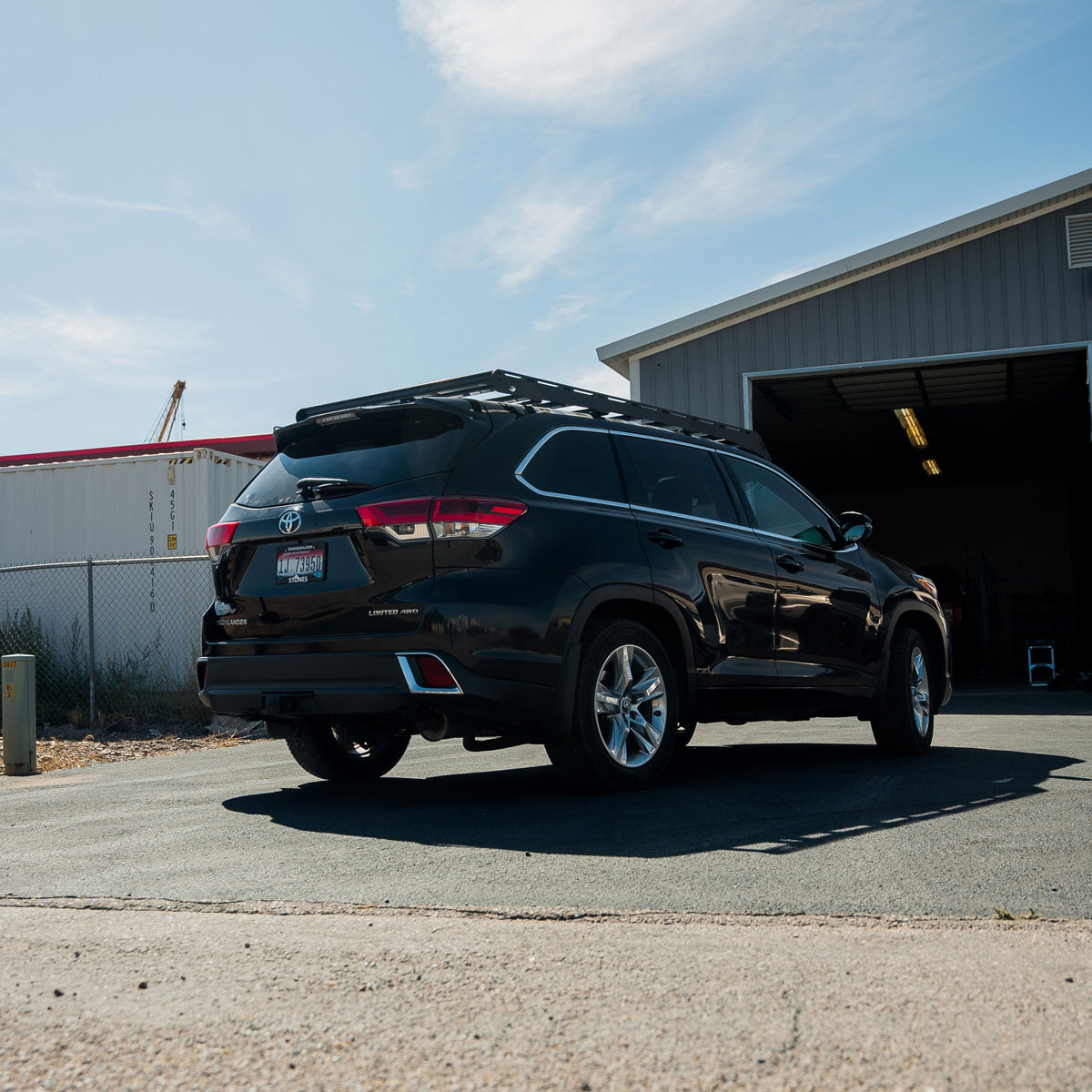 Toyota Highlander Prinsu Pro Roof Rack 2014-2019 Toyota Highlander view 4