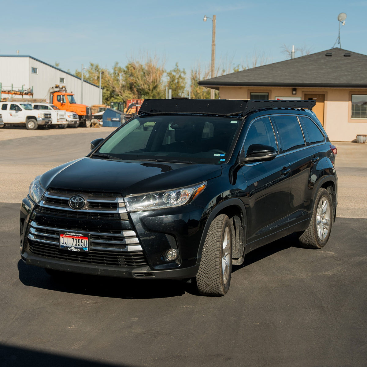 Toyota Highlander Prinsu Pro Roof Rack 2014-2019 Toyota Highlander view 3
