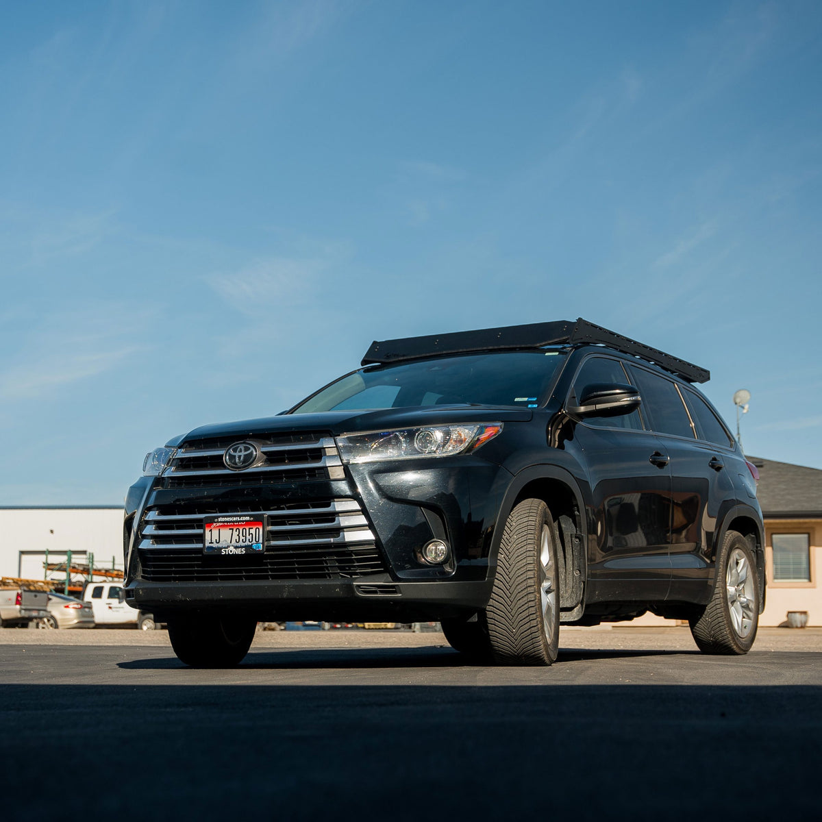 Toyota Highlander Prinsu Pro Roof Rack 2014-2019 Toyota Highlander view 2