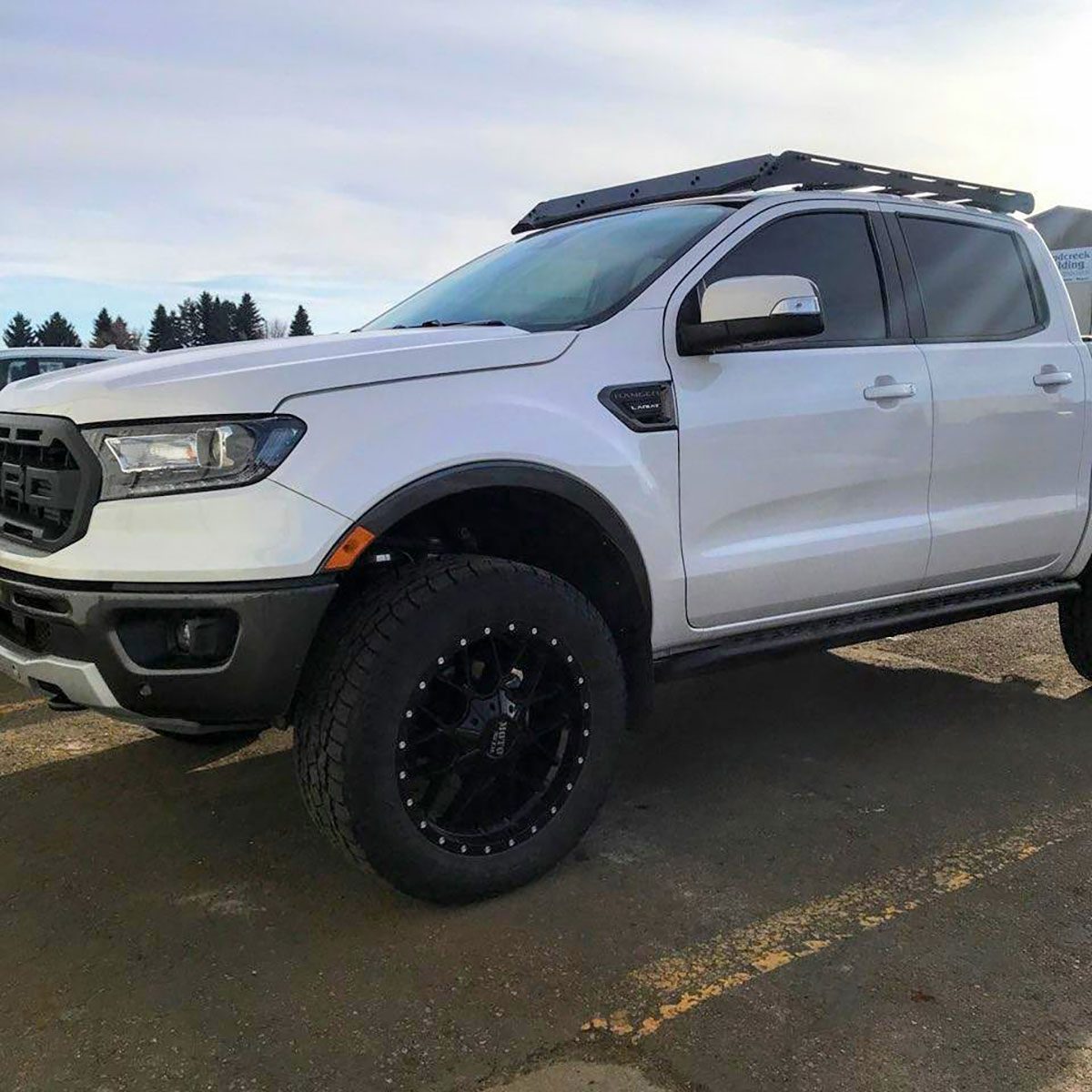 Ford Ranger Supercrew Prinsu Roof Rack 2019-2023 Ford Ranger view 4