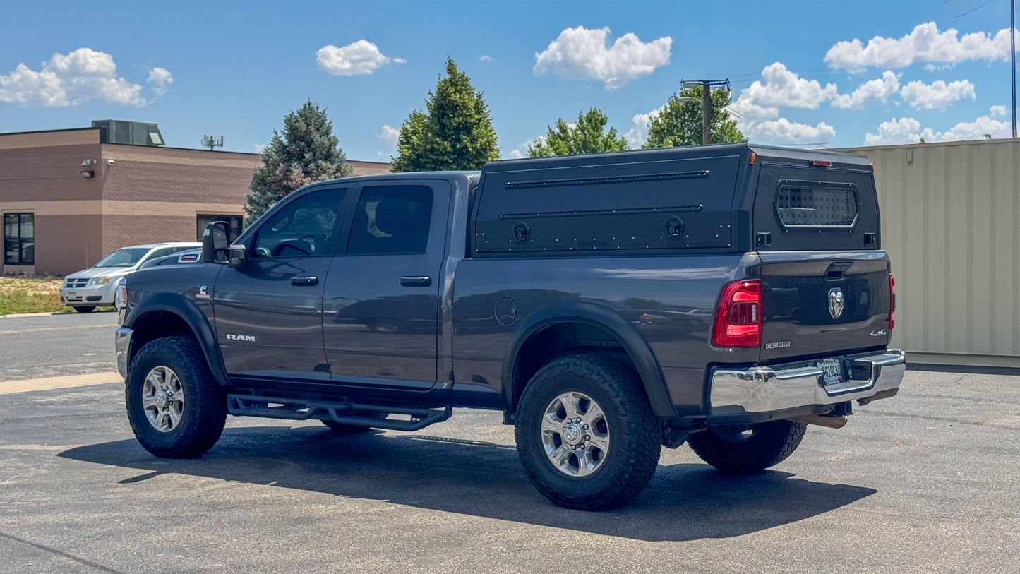 Gull Wing Truck Cap Topper & Overland Camper Shell for Work, Camping & Off-Road | Dirtbox Overland
