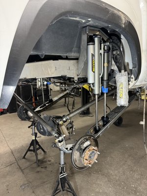 MarTec 2005+ Tacoma Coilover / Bypass Fabricated Trailing Arm 3 Link Rear Kit