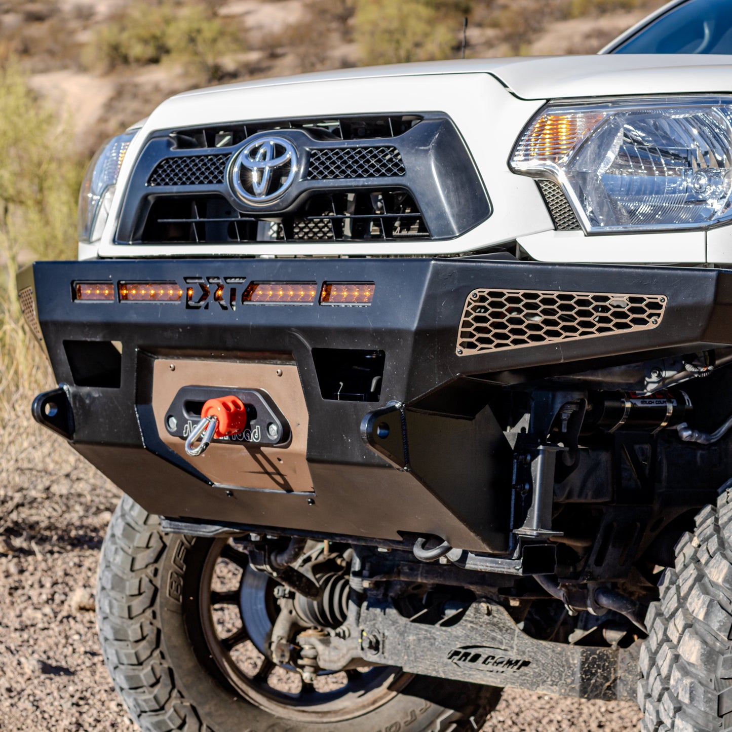 Tacoma Plate Front Bumper / 2nd Gen / 2005-2015