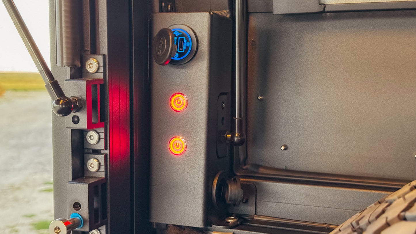 Dirtbox Canopy Camper – Modular Truck Camper Shell / Topper for Mid-Size & Full-Size Trucks (Tacoma, Tundra, F-150, Quatermaster, Ram, Silverado)