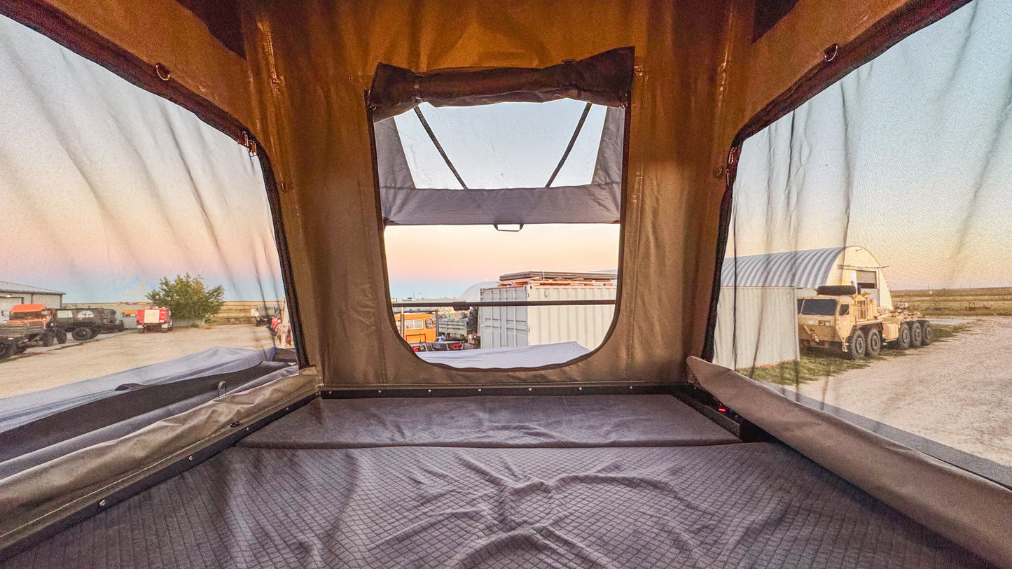 Dirtbox Canopy Camper – Modular Truck Camper Shell / Topper for Mid-Size & Full-Size Trucks (Tacoma, Tundra, F-150, Quatermaster, Ram, Silverado)