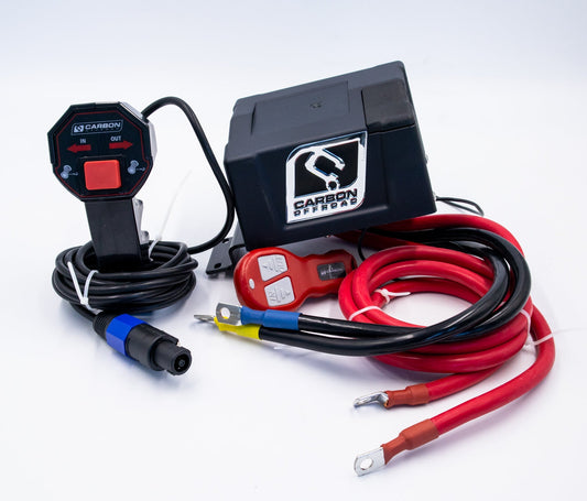 Carbon Winch 24 volt control box complete with wireless controller