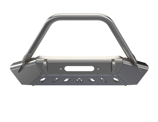 JK JL JT HIGH CLEARANCE FRONT BUMPER with HOOP