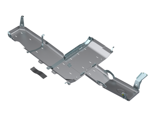 JLU Full Bellypan With Oil Door - 4 door 3.6L ALUMINUM 2018-2020
