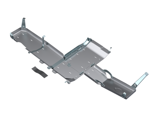 JLU Full Bellypan With Oil Door - 4 door 3.6L ALUMINUM 2021+