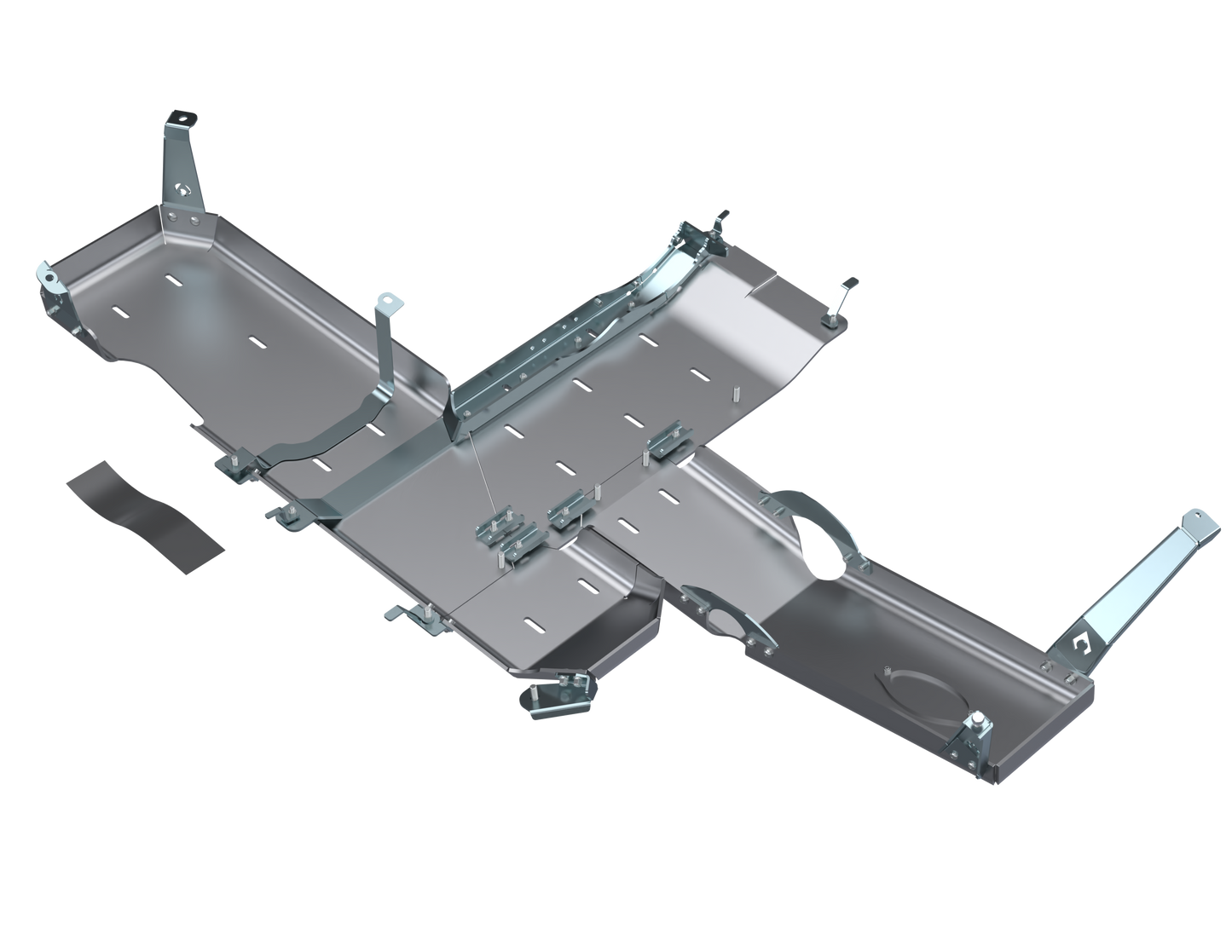 JL Full Bellypan With Oil Door - 2 door 3.6L ALUMINUM 2021+