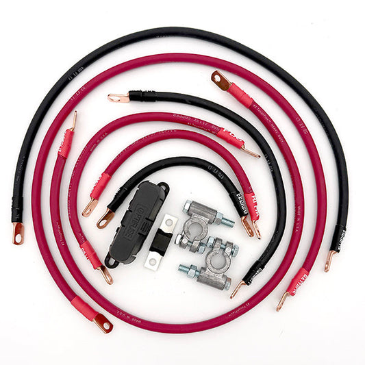 Jeep Comanche MJ Big 7 Battery Cable Kit (1987-1992)