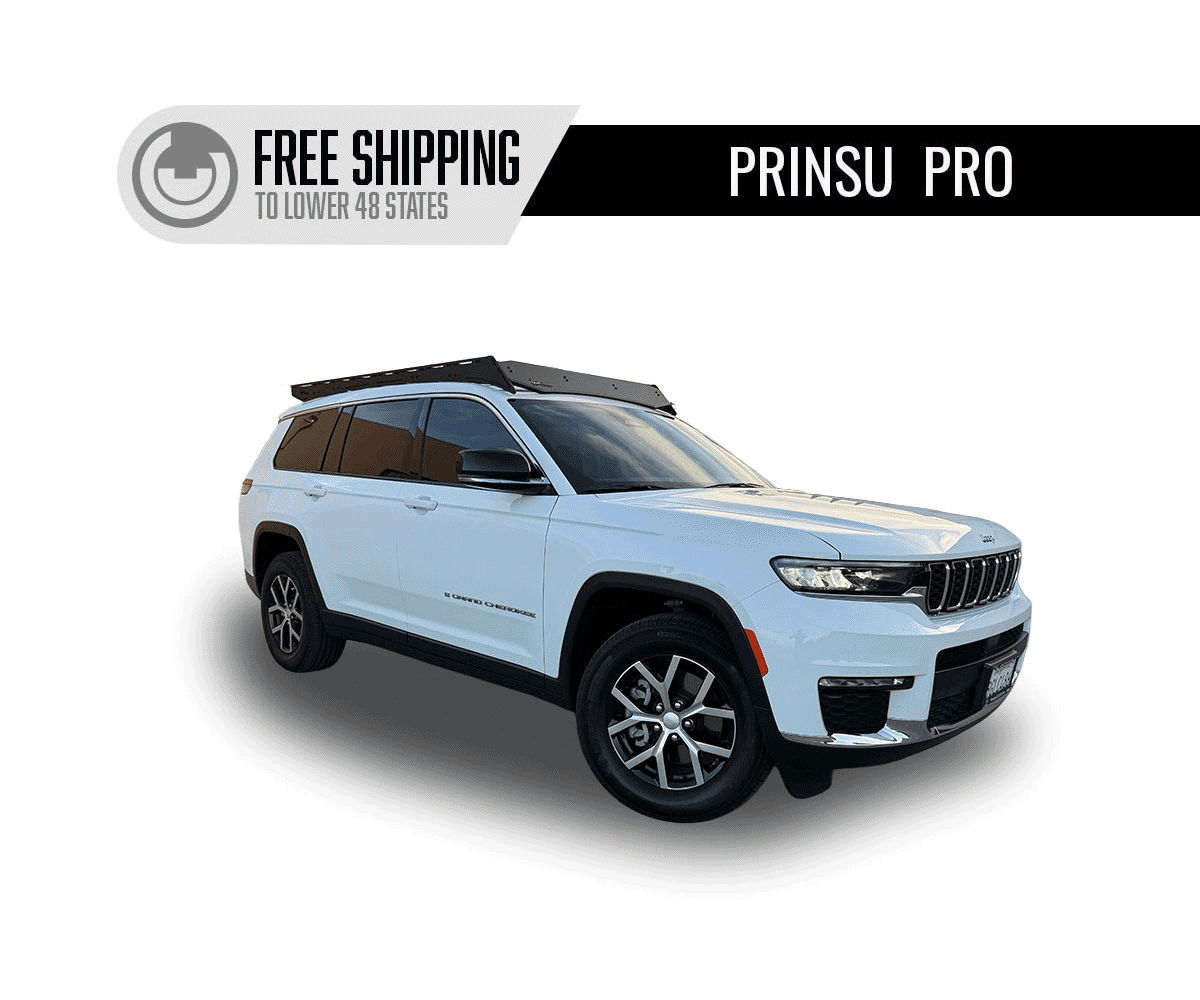 Jeep Grand Cherokee L Prinsu Pro Roof Rack 2021-Current Jeep Grand Cherokee L