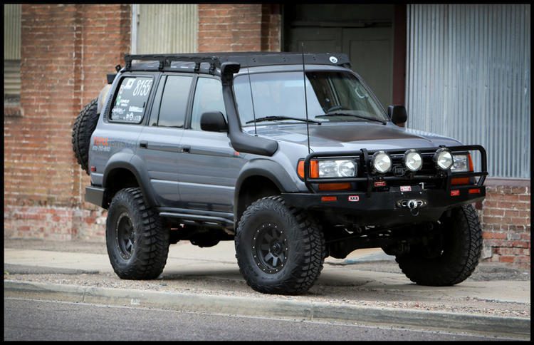 Toyota Land Cruiser 80 Series Prinsu Roof Rack 1990-1997 Toyota Land Cruiser 80 Series view 5