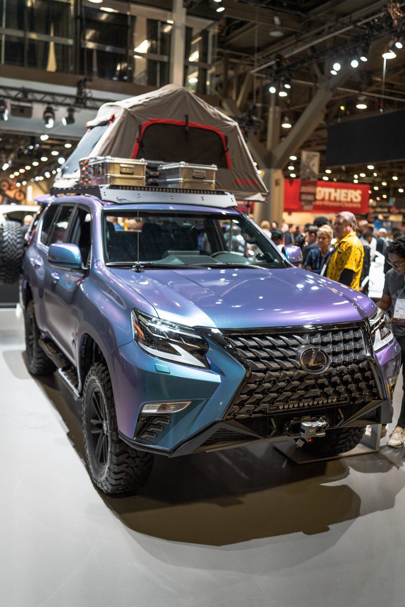 Lexus GX460 Prinsu Roof Rack 2010-2022 Lexus GX460 view 4