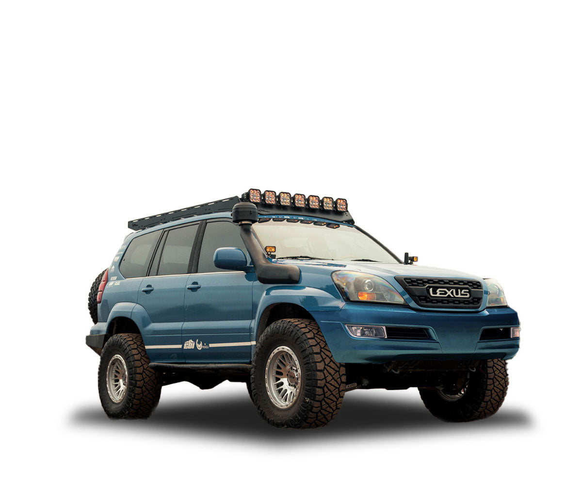 Lexus GX470 Prinsu Pro Roof Rack view 2