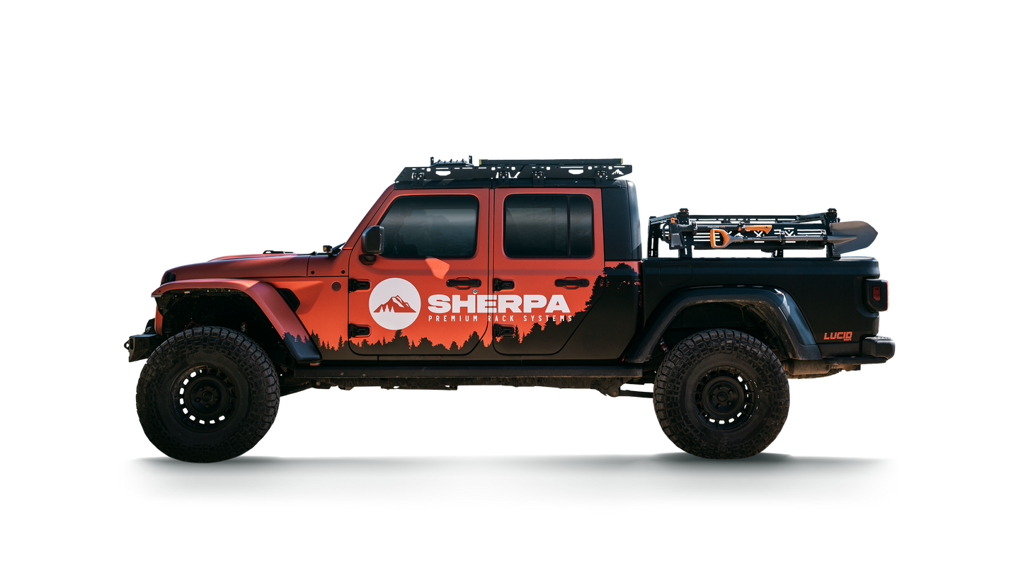 Jeep Gladiator Mid Height PAK System Bed Rack
