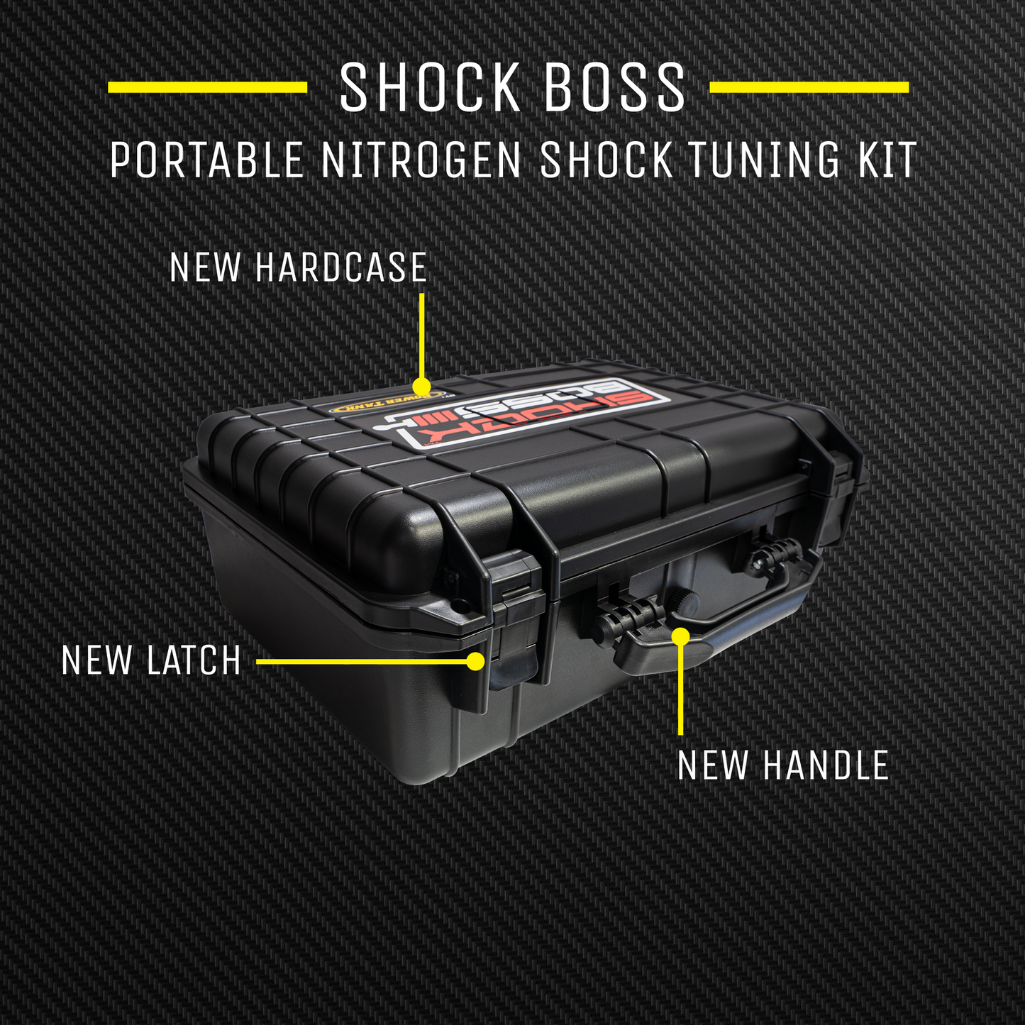 Shock Boss™ V2 - Portable Nitrogen Shock Tuning Kit
