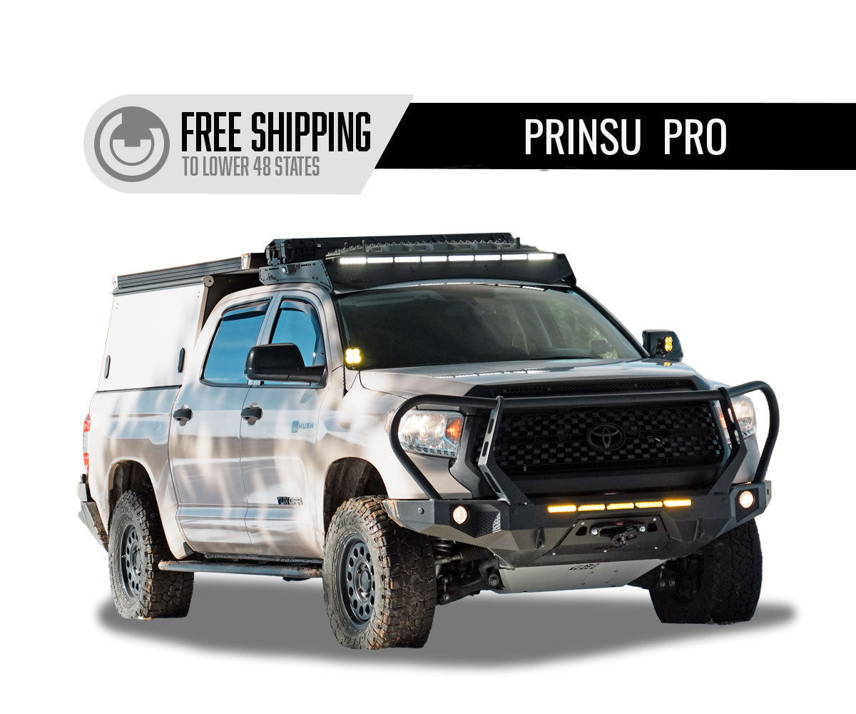 Toyota Tundra 2nd Gen CrewMax Prinsu Camper Pro Roof Rack 2007-2021 Toyota Tundra