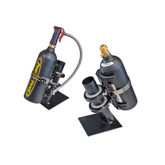 Twin Bracket Power Shot™ Trigger - SXS Two Bottle CO2 Air Up System Power Tank