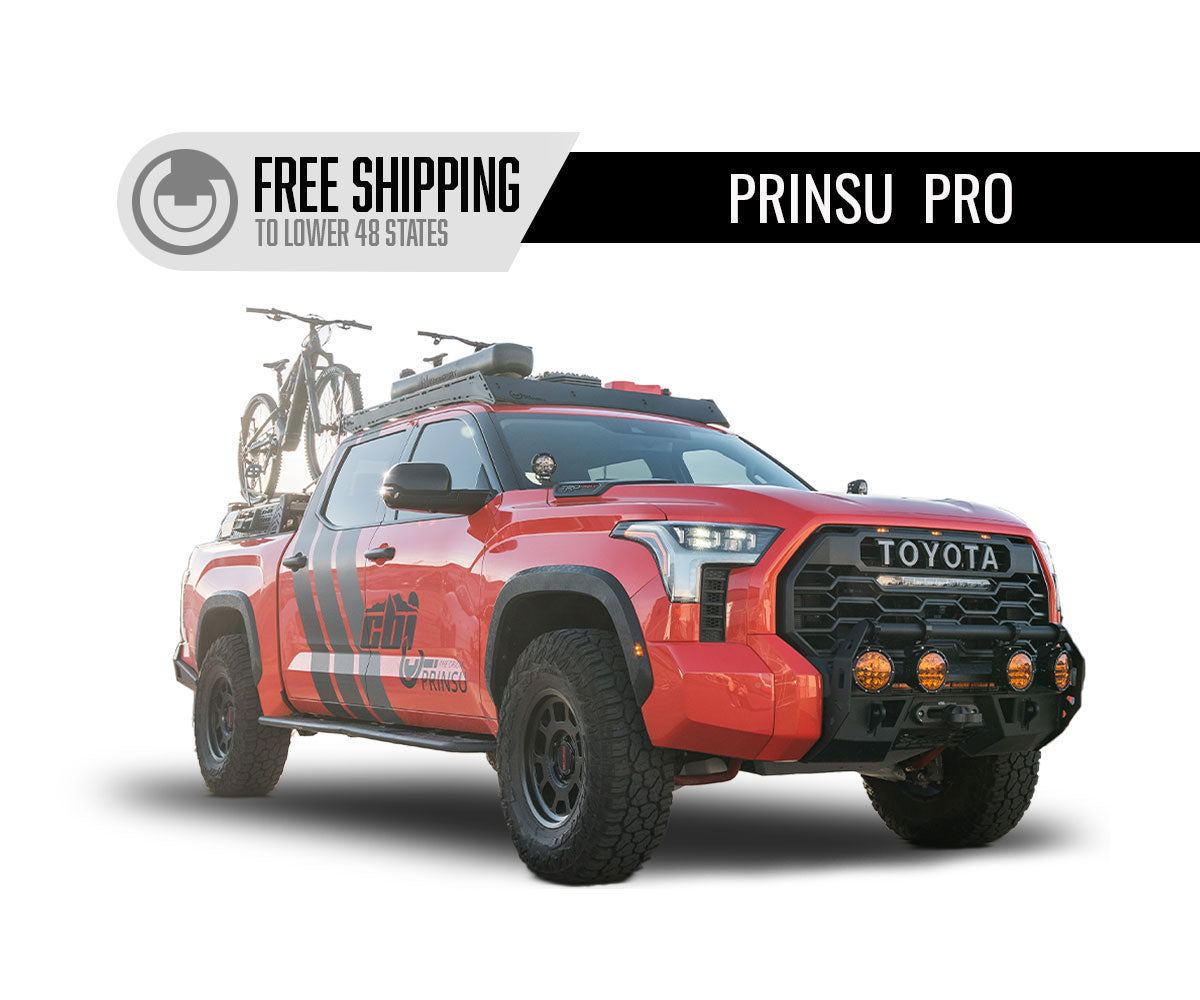 Prinsu Pro Toyota Tundra CrewMax Roof Rack 2022-Current Toyota Tundra