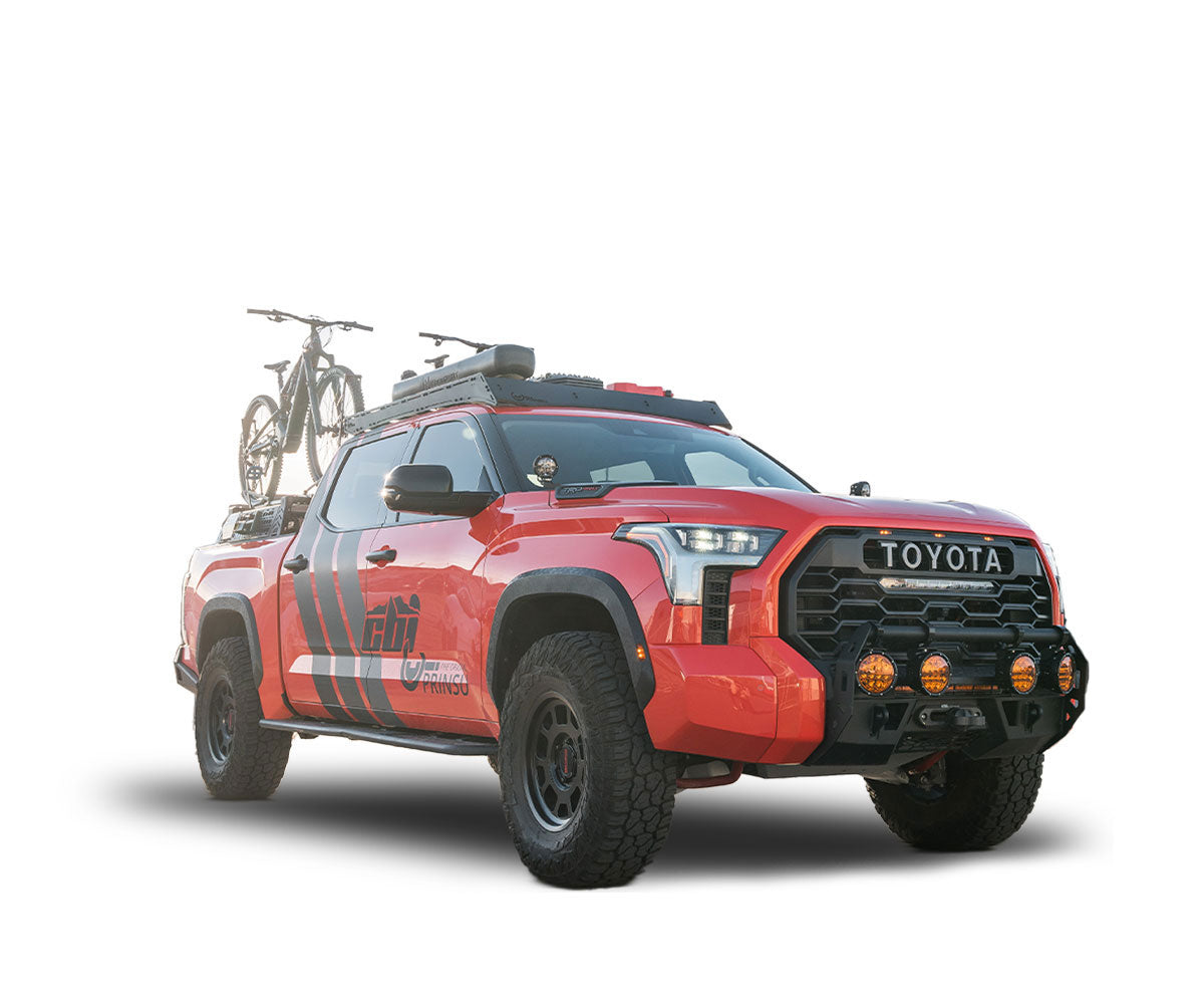 Prinsu Pro Toyota Tundra CrewMax Roof Rack 2022-Current Toyota Tundra view 2