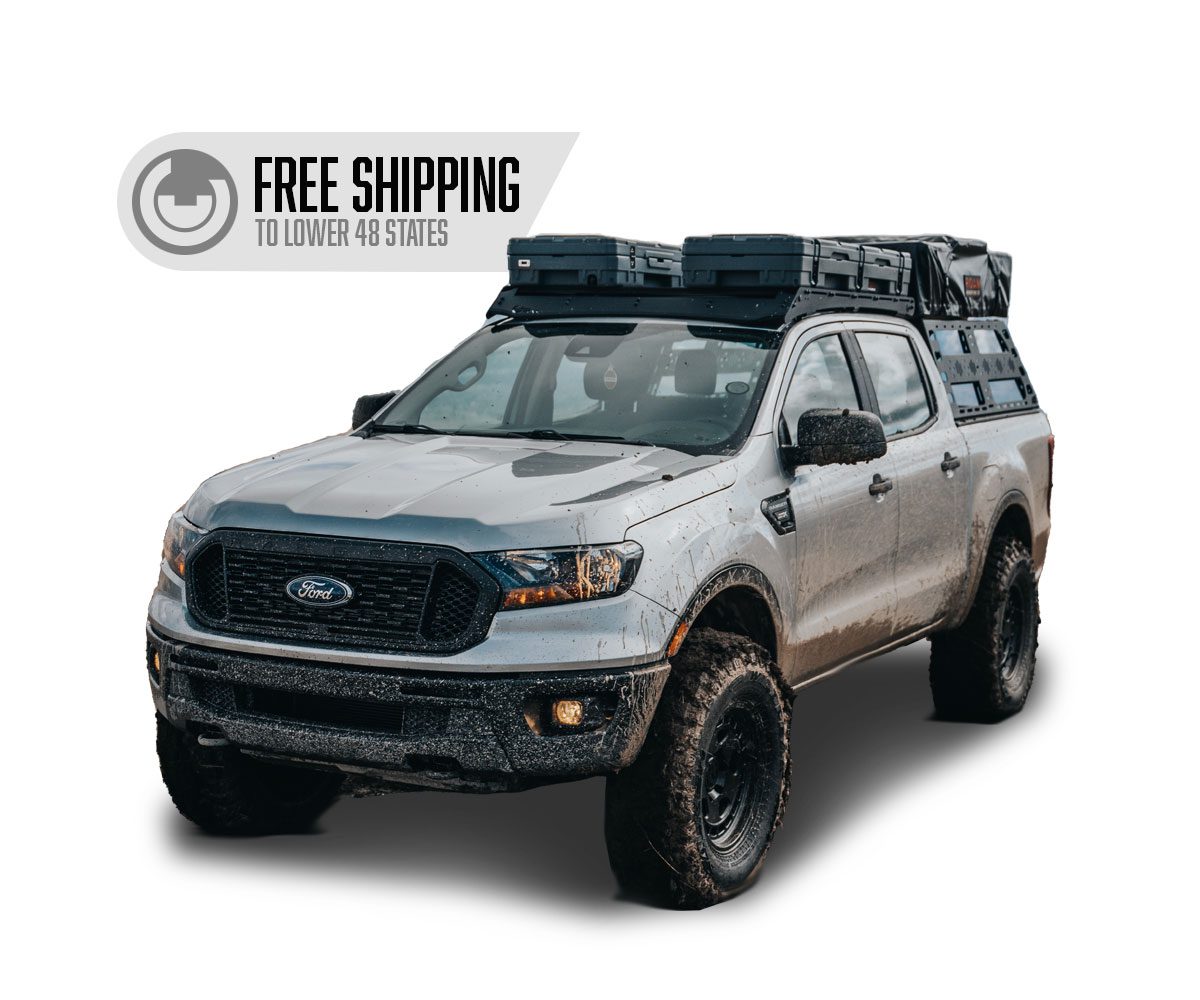 Ford Ranger Supercrew Prinsu Roof Rack 2019-2023 Ford Ranger