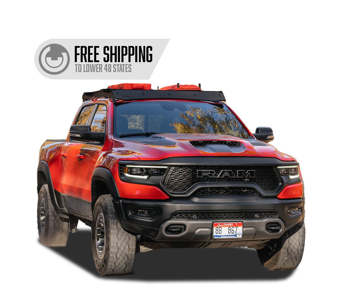 Ram 1500 Crew Cab Prinsu Roof Rack 2019-2025 Ram Ram 1500 view 4